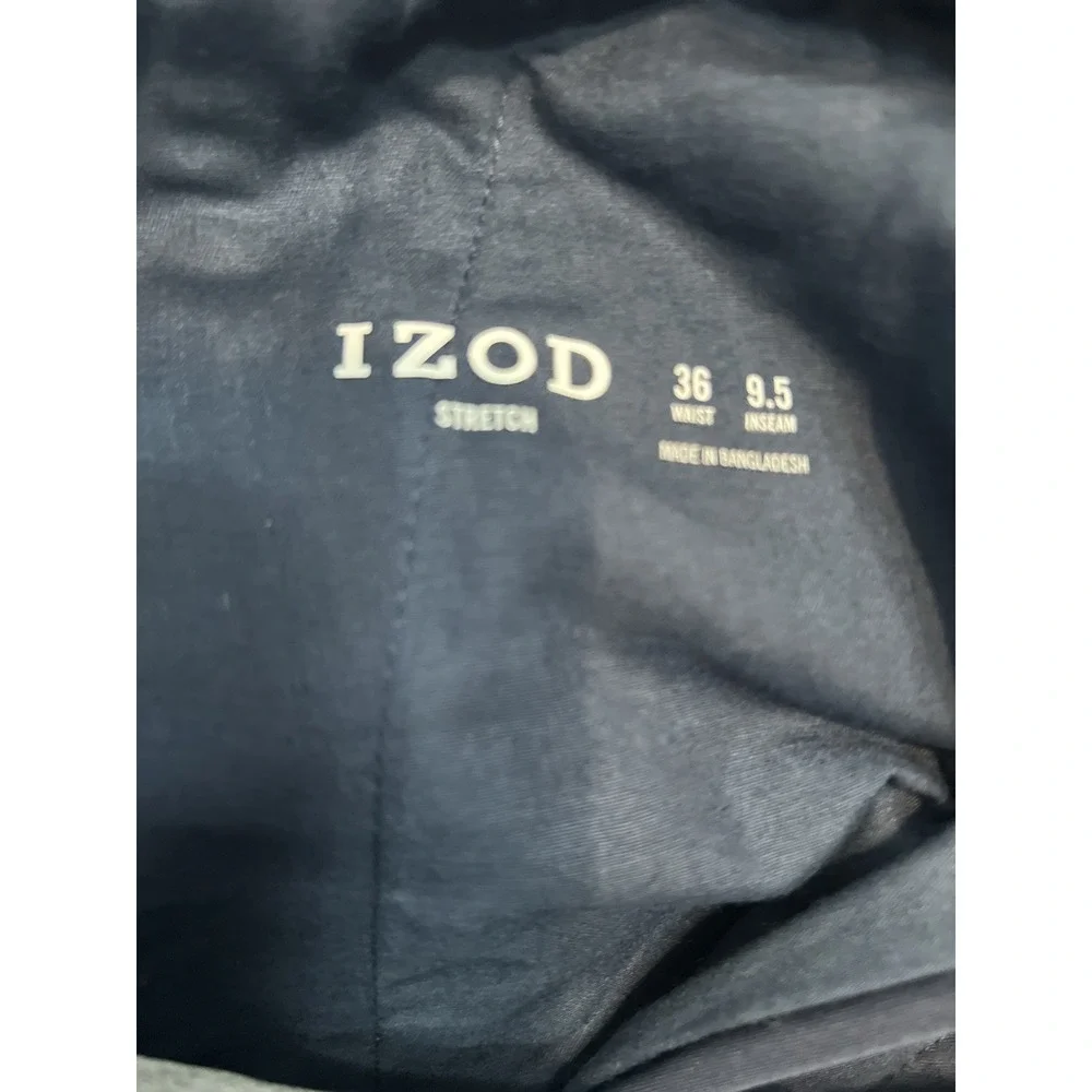 Izod Shorts Men's Size 36 9.5 Inseam Blue